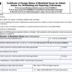 IRS Form W-8BEN-E - Certificate of Entities Status of Beneficial Owner for United States Tax Withholding and Reporting (Entities)