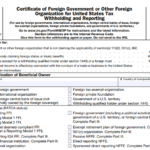IRS Form W-8EXP - Certificate of Foreign Government or Other Foreign Organization for United States Tax Withholding and Reporting